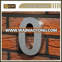 Hot Selling 200mm Thickness Stainless Steel 3D House Number