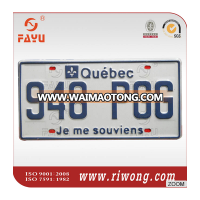 Auto Nummerschild USA License Plates