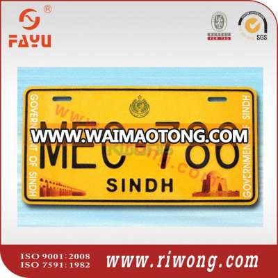 American car license number plate,reflective film license plates, aluminum America number plate